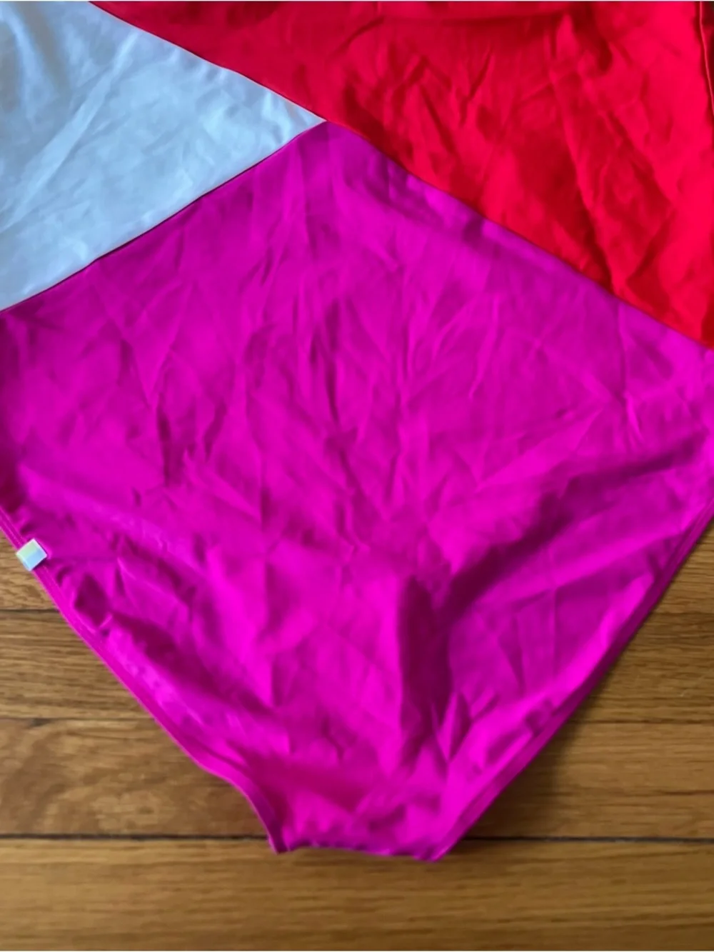 Summersalt Pink Red Summer Beach Marina One Piece Bathing Suit 18 LT Long Torso - Picture 6 of 9